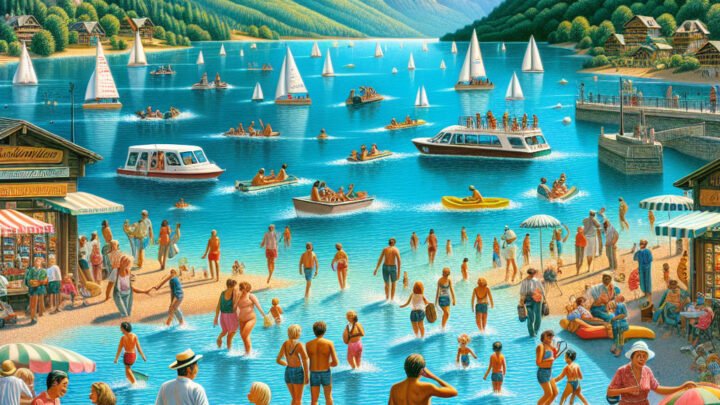 Un été florissant pour les acteurs du tourisme au bord du lac de Serre-Ponçon