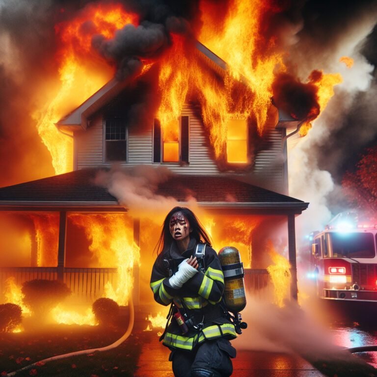 Un incendie éclate dans une maison, un pompier blessé lors de l&rsquo;intervention