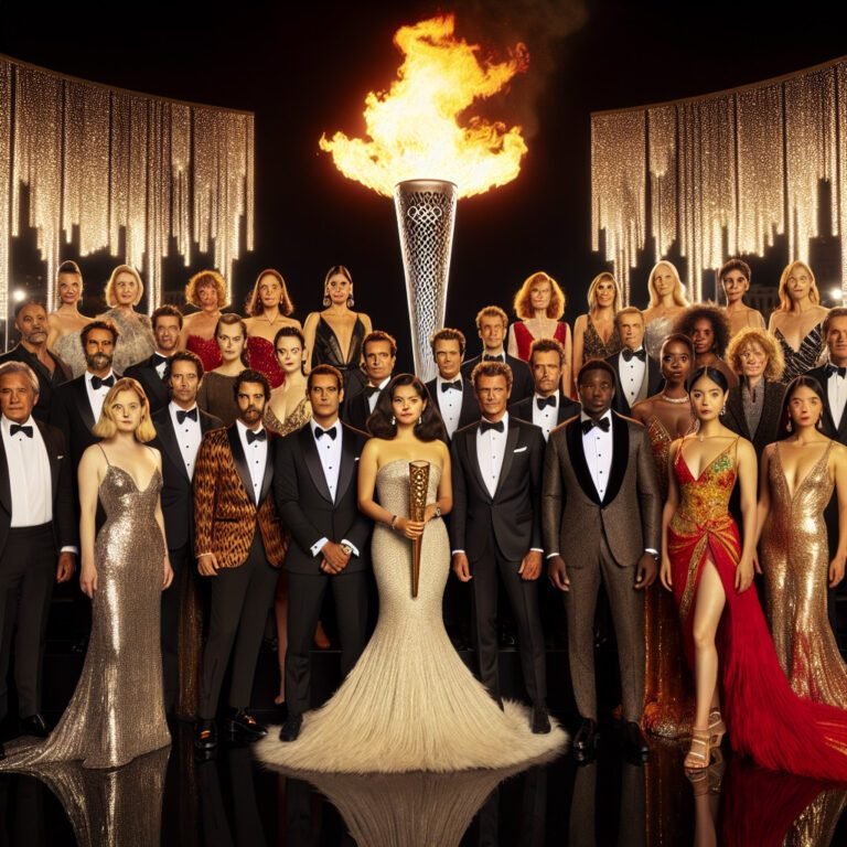 #Cannes2024 : la flamme olympique brille aux côtés des stars du Festival de Cannes