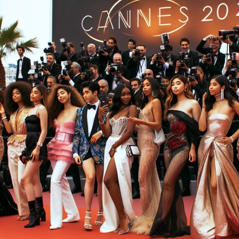 #Cannes2024 : Quand les vedettes de TikTok éblouissent le Festival de Cannes
