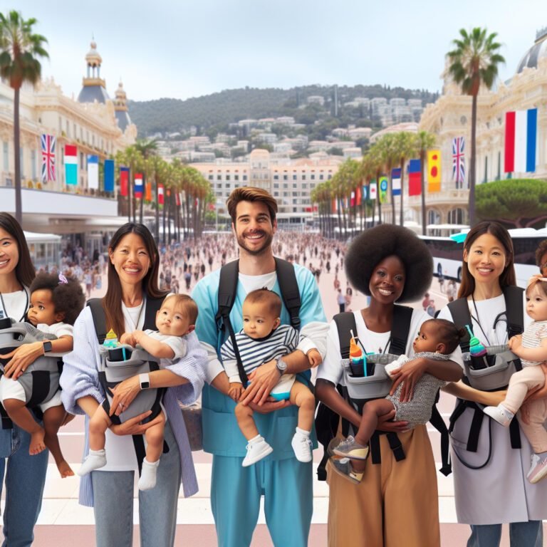 #Cannes2024. Une équipe de professionnelles dévouées pour s’occuper des enfants à proximité du palais durant le festival