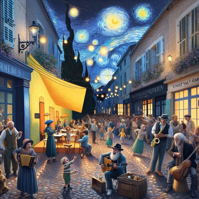 Célébration du retour de « La Nuit étoilée » de Vincent Van Gogh à Arles