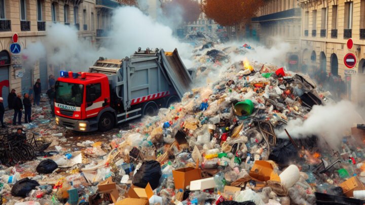 Chaos urbain à Marseille : la grève des éboueurs entraîne une accumulation record de déchets