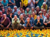 Controverse autour d'une course de 6 000 canards en plastique dans le Var