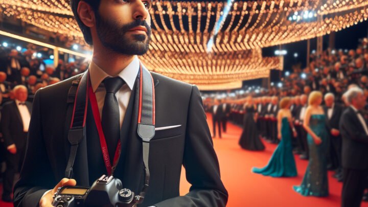 De la guerre au tapis rouge : le parcours de Sameer Aldoumy, photographe syrien à Cannes2024
