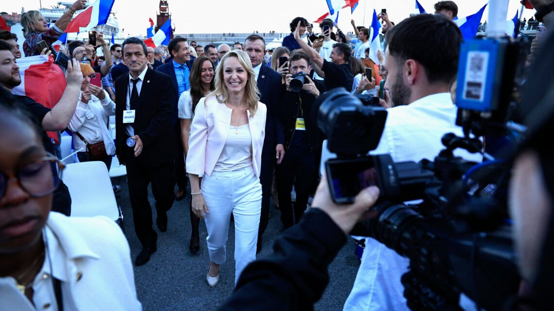 Élections européennes 2024 : Marion Maréchal à Nice pour défendre sa campagne Élections européennes 2024 : Marion Maréchal à Nice pour défendre sa campagne