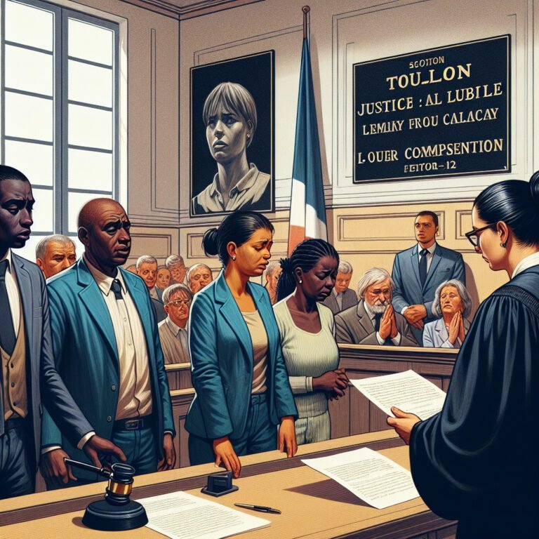 Justice rendue pour la famille du détenu tué à Toulon : l’État condamné à indemniser
