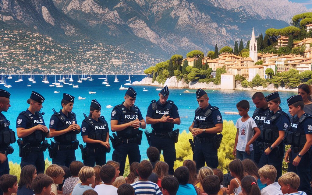 La police de Mougins sensibilise les plus jeunes aux enjeux de sécurité dans les Alpes-Maritimes La police de Mougins sensibilise les plus jeunes aux enjeux de sécurité dans les Alpes-Maritimes