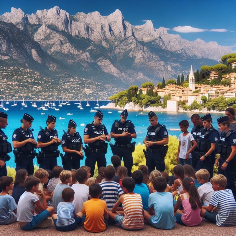 La police de Mougins sensibilise les plus jeunes aux enjeux de sécurité dans les Alpes-Maritimes
