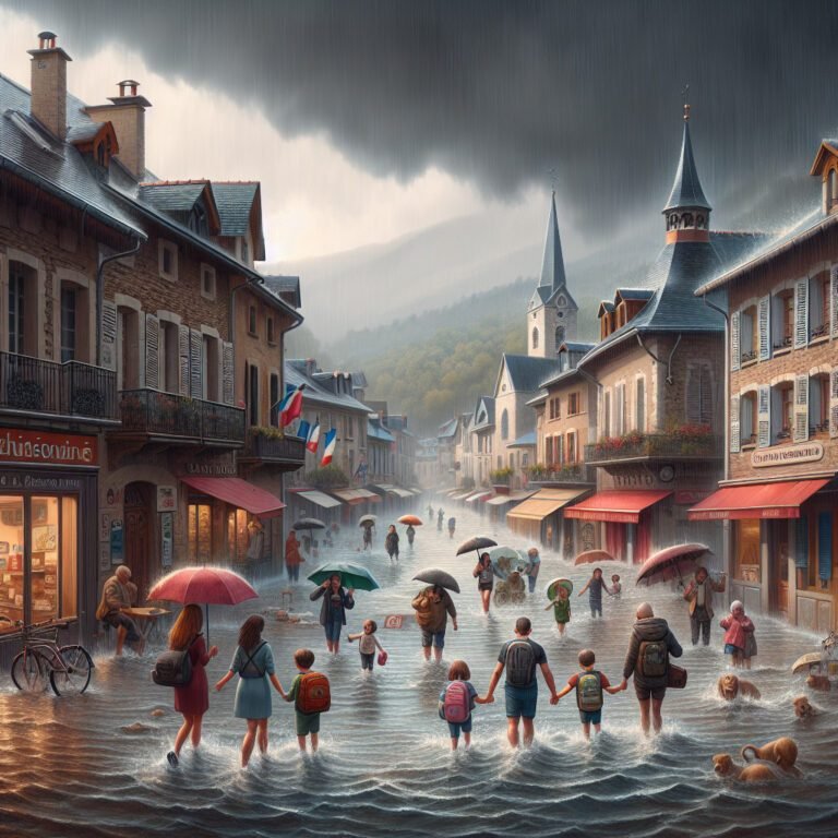 Les Alpes-Maritimes en alerte rouge pluie-inondation: les écoles restent ouvertes vendredi