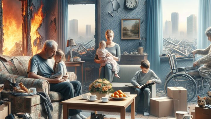 Les survivants de l’incendie: une nouvelle vie dans un nouveau foyer