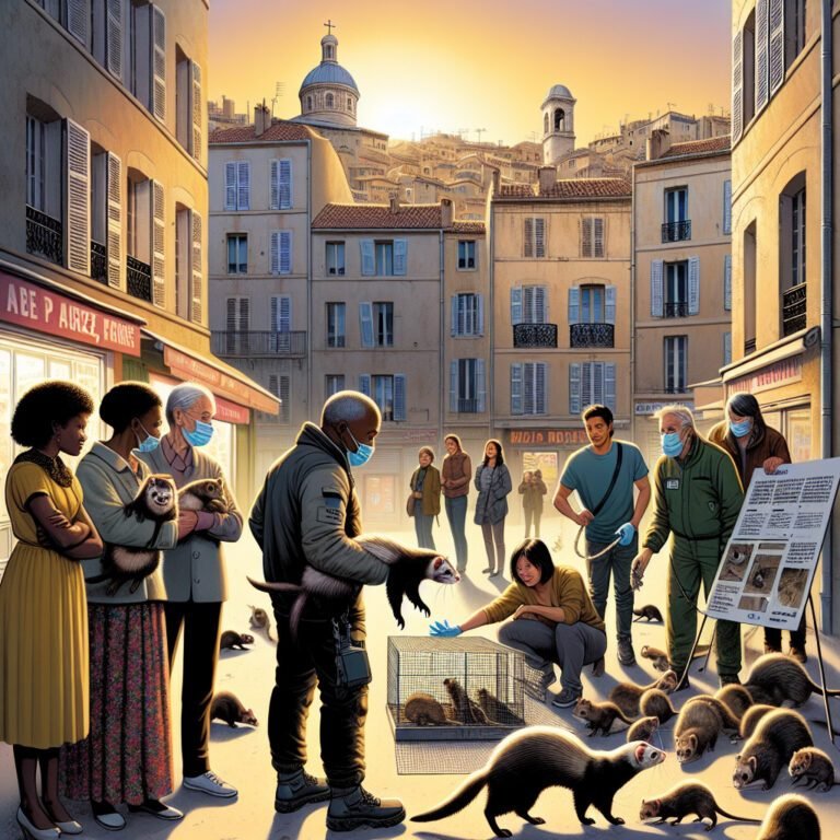 Marseille s&rsquo;allie aux furets pour combattre l&rsquo;infestation de rats