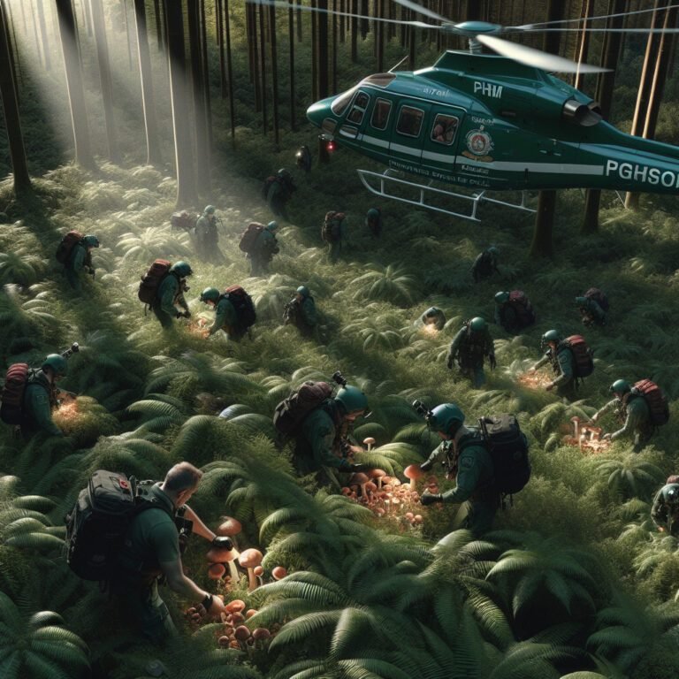 : « Mission sauvetage : quand le PGHM intervient pour secourir des cueilleurs de champignons en détresse »
