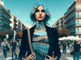 Portrait d'une femme urbaine à Nice : Rencontre avec La Pousseraie dans Azur Business du mardi 8 octobre