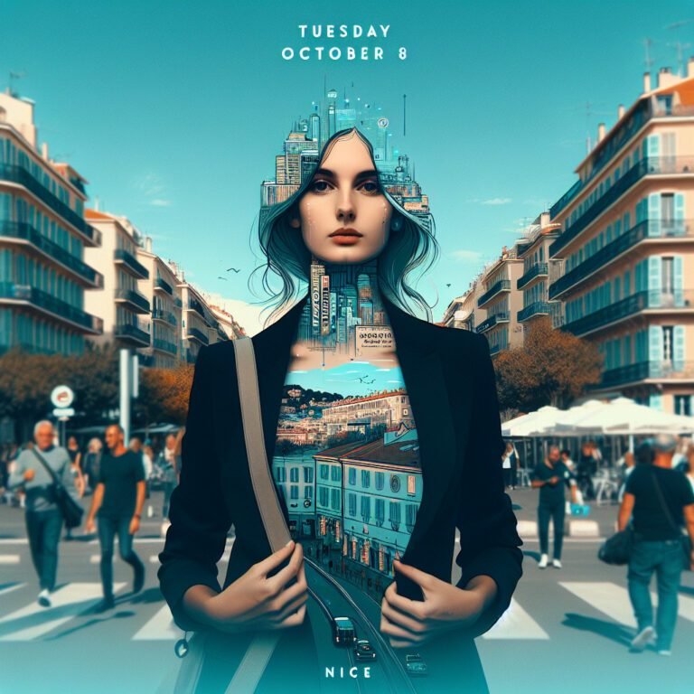 Portrait d’une femme urbaine à Nice : Rencontre avec La Pousseraie dans Azur Business du mardi 8 octobre