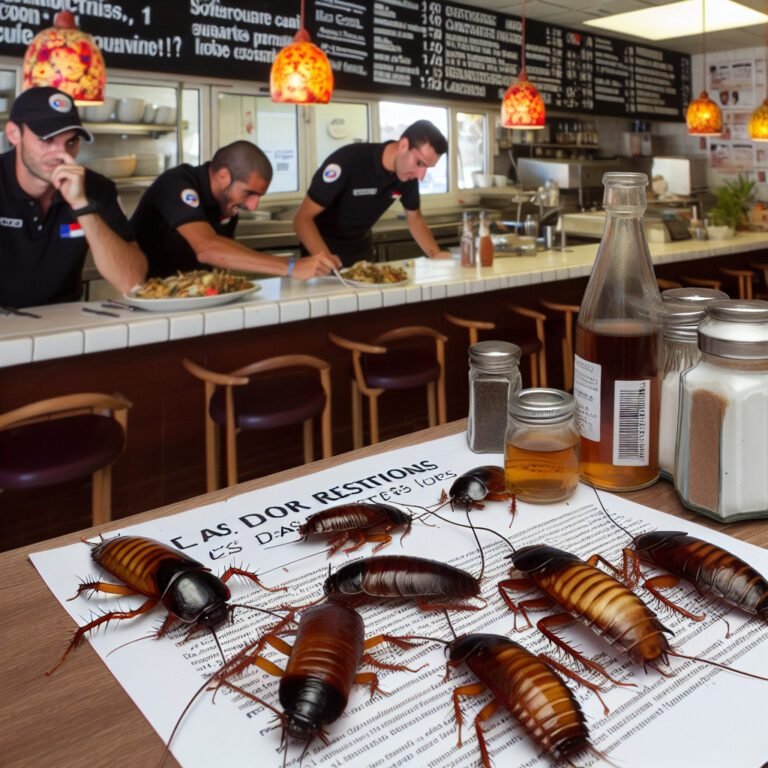 Scandale au restaurant du Var: Cafards en cuisine, employés sans papiers et patron en garde à vue