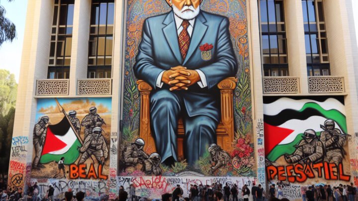 Sciences Po attaque les tags pro-palestiniens sur son campus