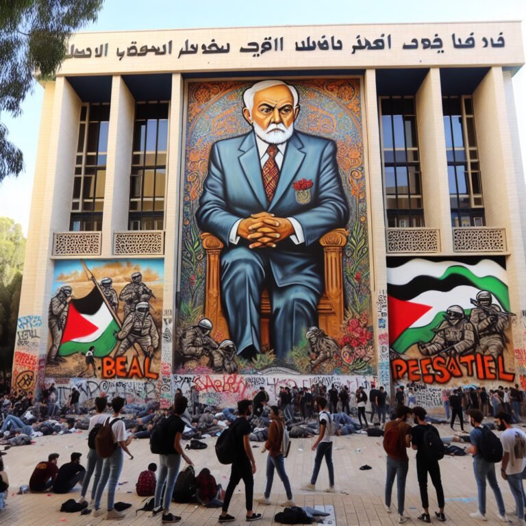 Sciences Po attaque les tags pro-palestiniens sur son campus