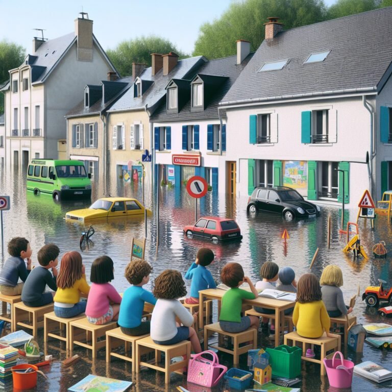 Sécurité des enfants: les écoles maternelles de Cagnes-sur-Mer se préparent aux inondations