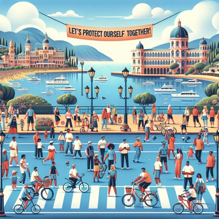 Sensibilisation à la sécurité dans la ville de Cannes : Protégeons-nous ensemble!
