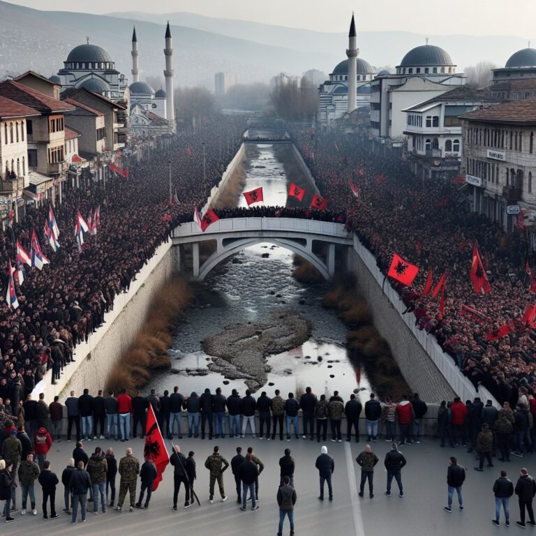 Tensions persistantes entre Serbes et Albanais à Mitrovica, au Kosovo