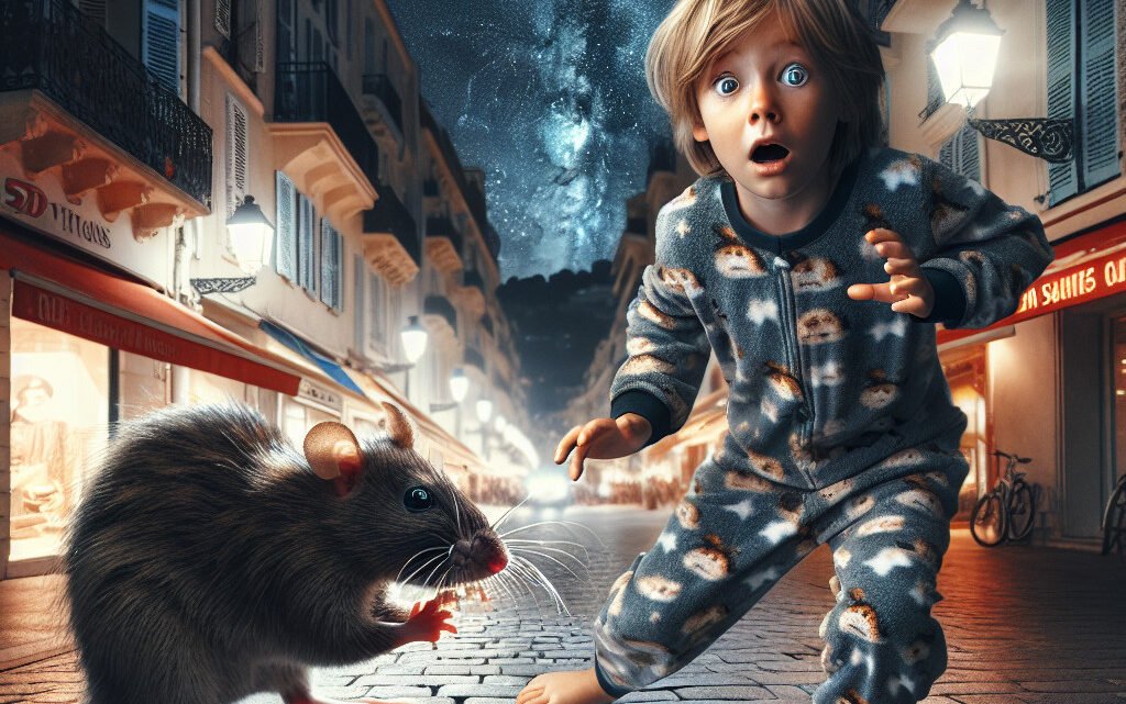 Un jeune enfant mordu par un rat en pleine nuit à Cannes Un jeune enfant mordu par un rat en pleine nuit à Cannes
