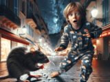 Un jeune enfant mordu par un rat en pleine nuit à Cannes