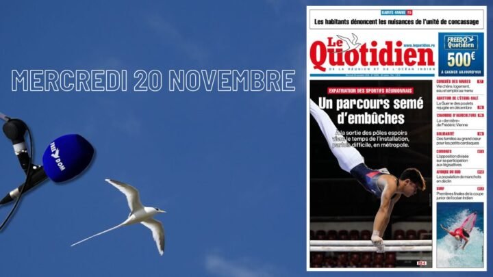 Actualités du Sud : Résumé du mercredi 20 novembre