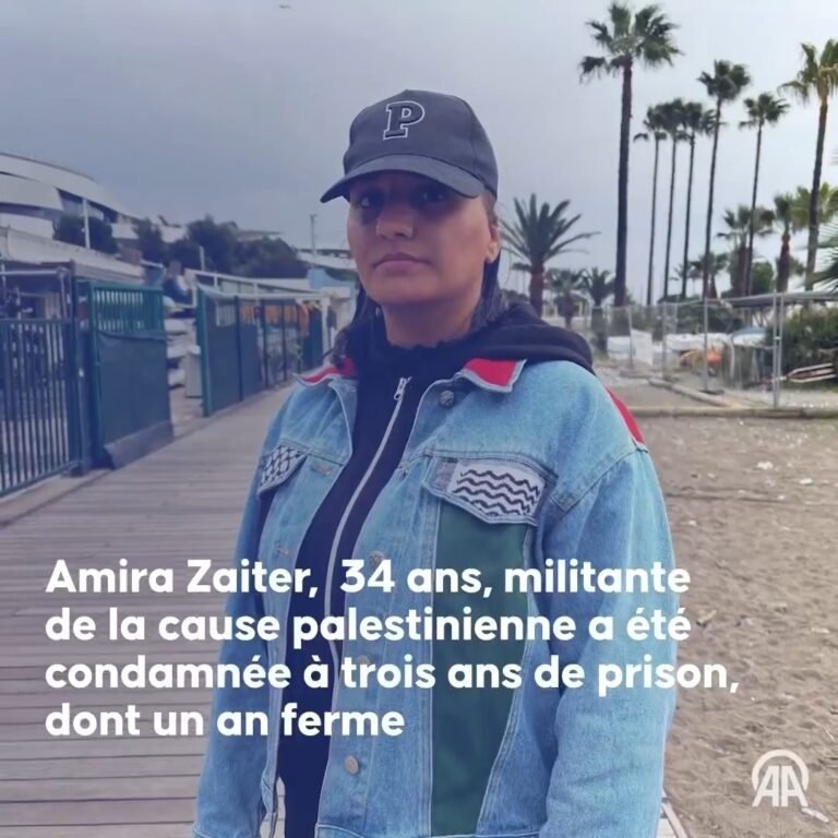 Amira Zaiter, militante pro-palestinienne de Nice, condamnée pour apologie du terrorisme