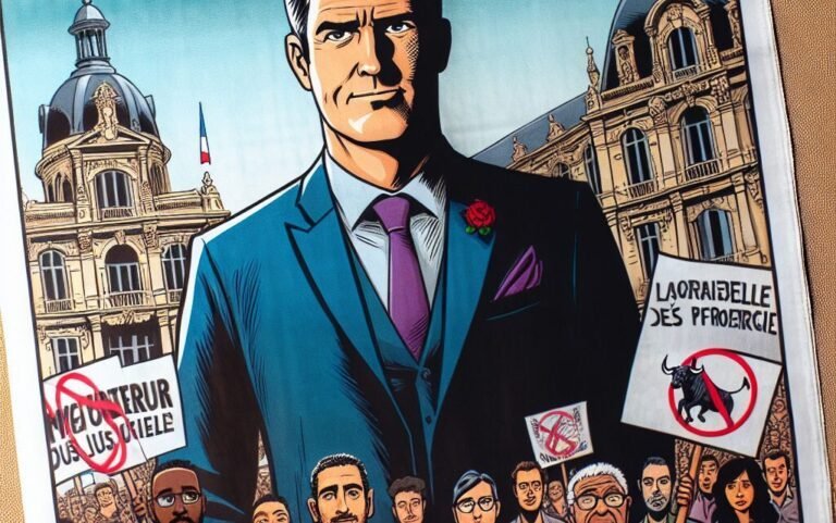 La position ferme de David Rachline, maire RN de Fréjus, contre les corridas (Ouest-France)