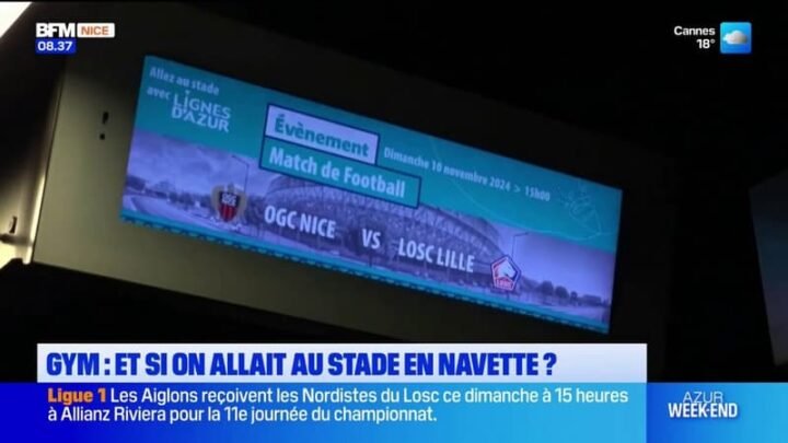 OGC Nice: un accès facilité au stade grâce aux transports en commun