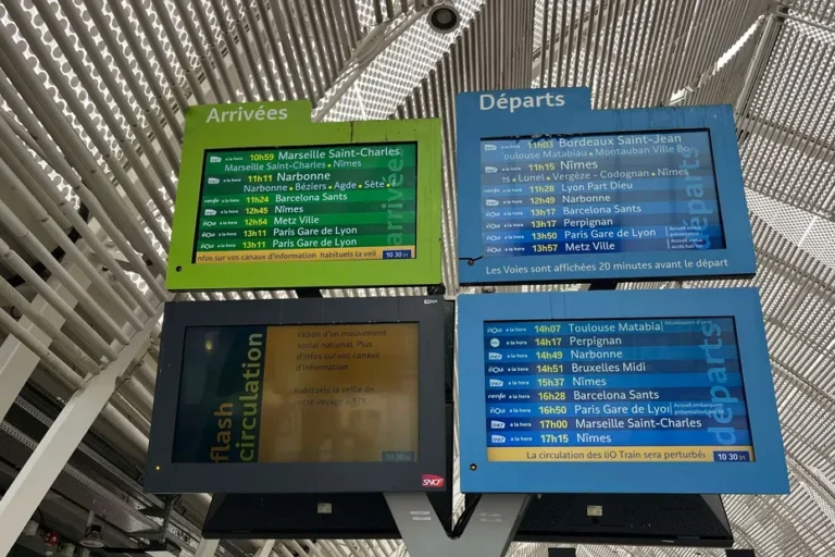 Perturbations sur le réseau TER azuréen en raison de la grève SNCF