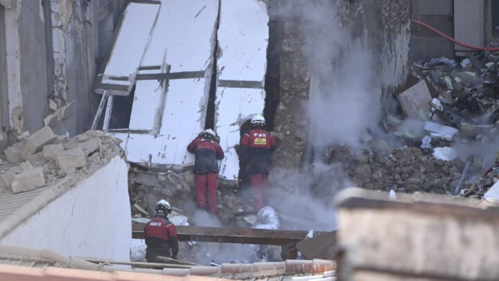Sauvetage d’un immeuble en danger à proximité de la rue d’Aubagne à Marseille