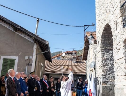 Solidarité monégasque envers le village de Marie pour la restauration de son église après la tempête Alex