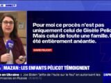 Témoignage des fils Pelicot lors du procès des viols de Mazan