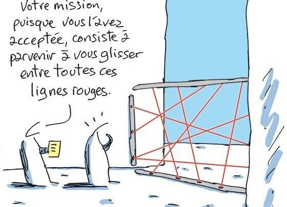 La visite interminable du ministre des Transports sur un chantier sans fin