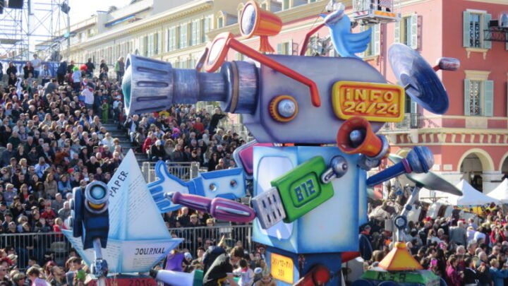 Le carnaval de Nice et le Festival de Cannes à travers les dessins de Kristian