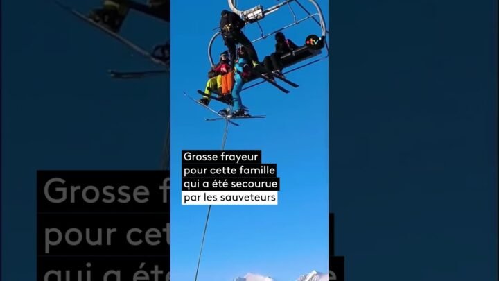 Panne de Télésiège : 240 skieurs restent bloqués pendant trois heures