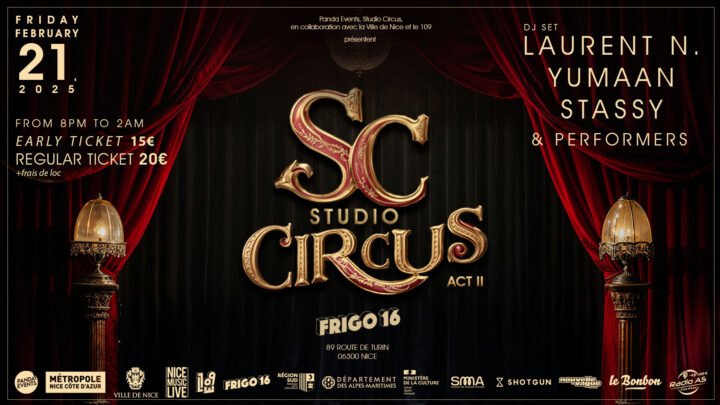🎪 STUDIO CIRCUS – SECOND EDITION : Quand le Cirque Rencontre l’Électro ! 🎧