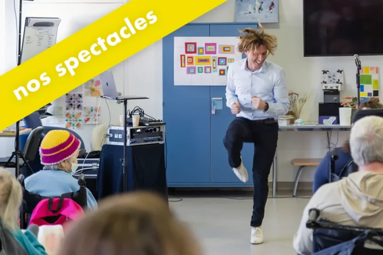 Animation artistique dans un Ehpad pour égayer les résidents