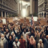 gouvernementales manifestants réclamaient