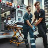 transportée urgences hôpital