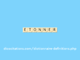 étonner !