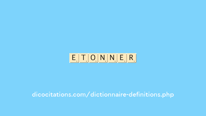 étonner !