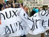 Les Gilets jaunes et militants se mobilisent contre l'implantation d'une décharge dans le Var