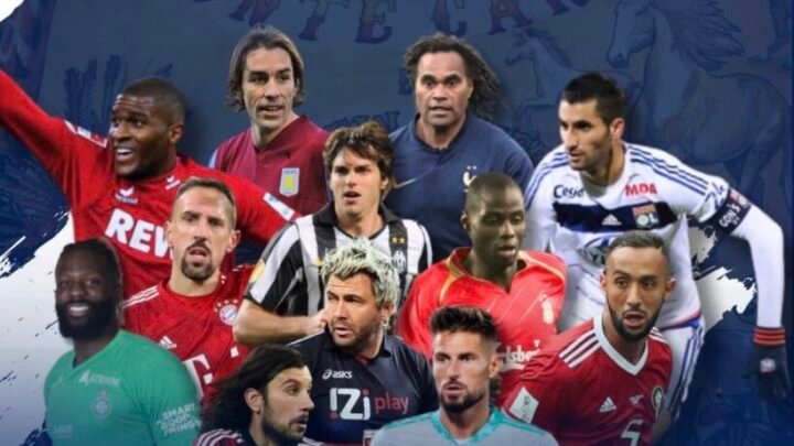 Meilleurs joueurs français sur le terrain pour une noble cause : la lutte contre le VIH.