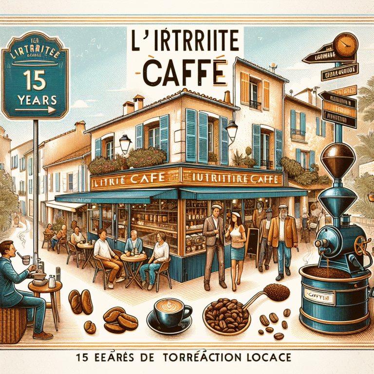 A Cannes, L’Itinéraire Café raconte 15 années de torrefaction locale