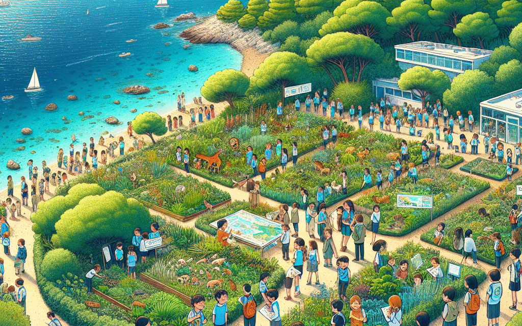 À Cannes, 259 écoliers ont visité l’Île Sainte-Marguerite dans le cadre de la Journée mondiale de l’environnement À Cannes, 259 écoliers ont visité l’Île Sainte-Marguerite dans le cadre de la Journée mondiale de l’environnement