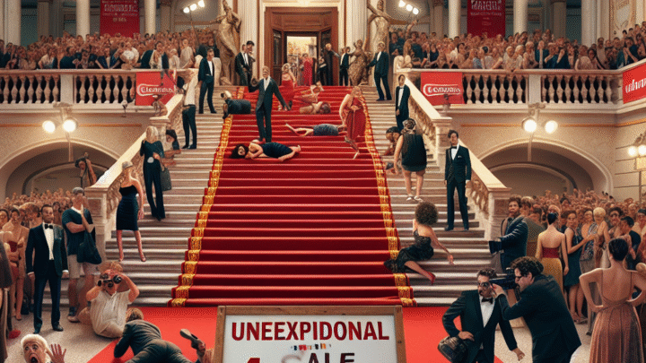 le tapis rouge du festival de Cannes pour 1 euro le kilo