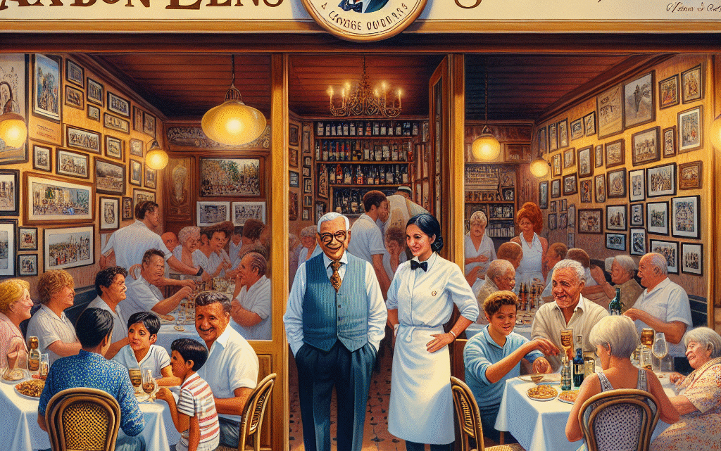 A Cannes, la famille Giorsetti tient le restaurant Aux Bons Enfants depuis 90 ans A Cannes, la famille Giorsetti tient le restaurant Aux Bons Enfants depuis 90 ans